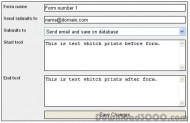 #1 Form Mail Software screenshot